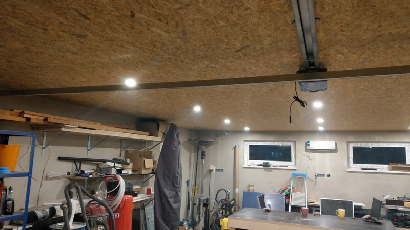 Garage - Innenausbau - Bautagebuch DAN-WOOD