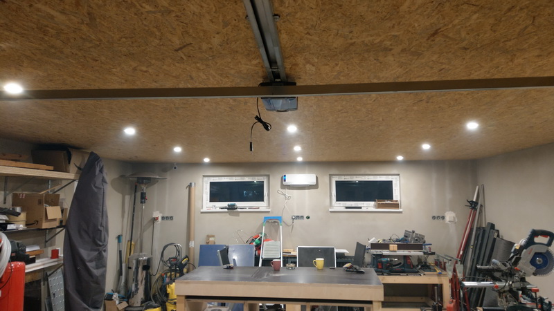 Garage - Innenausbau - Bautagebuch DAN-WOOD