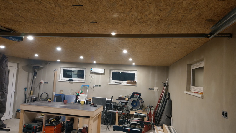 Garage - Innenausbau - Bautagebuch DAN-WOOD