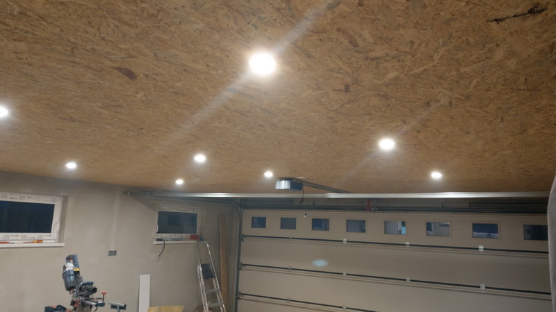 Garage - Innenausbau - Bautagebuch DAN-WOOD