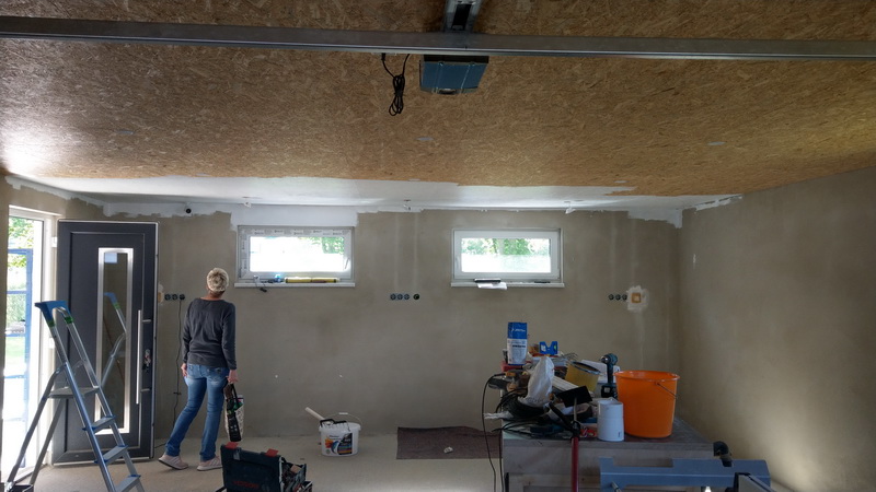 Garage - Innenausbau - Bautagebuch DAN-WOOD