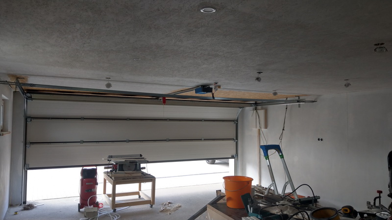 Garage - Innenausbau - Bautagebuch DAN-WOOD