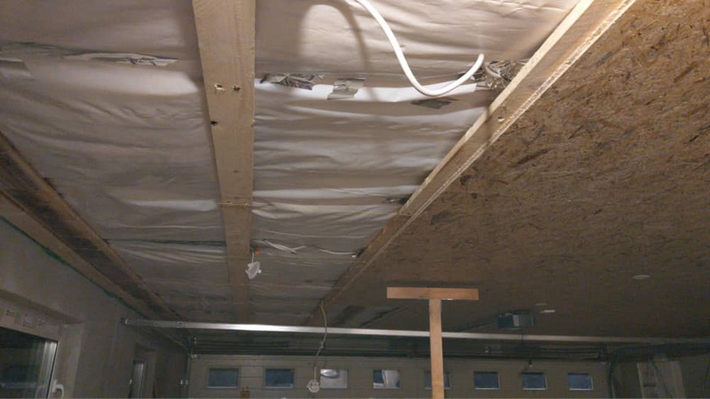 Garage - Innenausbau - Bautagebuch DAN-WOOD