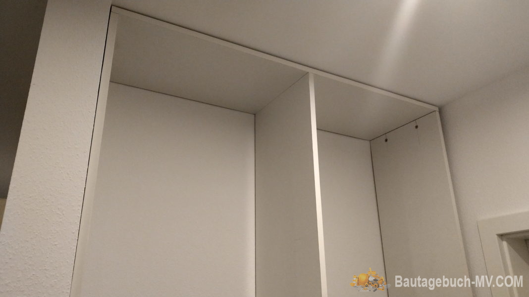 Bau Einbauschrank - Bautagebuch DAN-WOOD